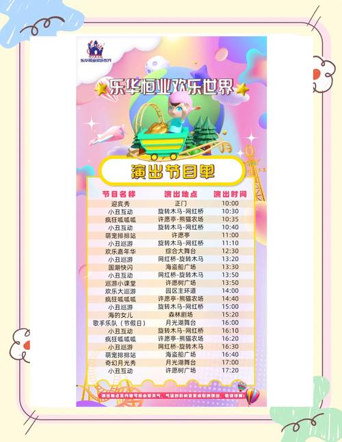 乐华欢乐世界游玩攻略