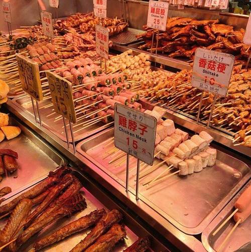 花莲东大门夜市美食