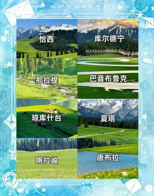 伊犁旅游景点大全排名