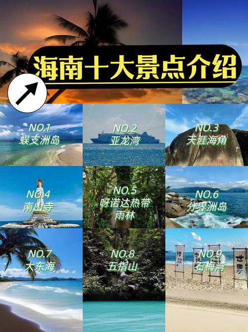 海南机场附近旅游景点