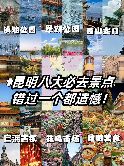 昆明附近旅游景点排名