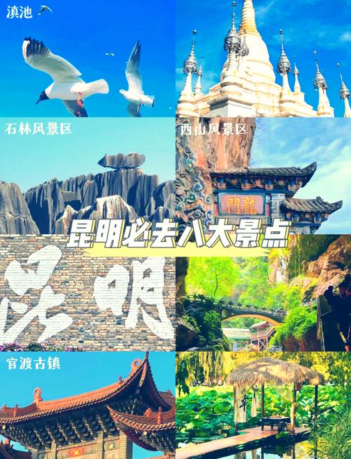 云南周边省份旅游景点