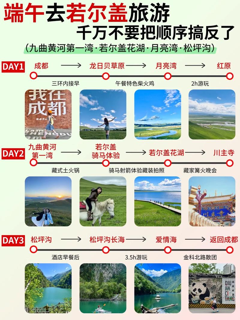 成都到若尔盖自驾攻略