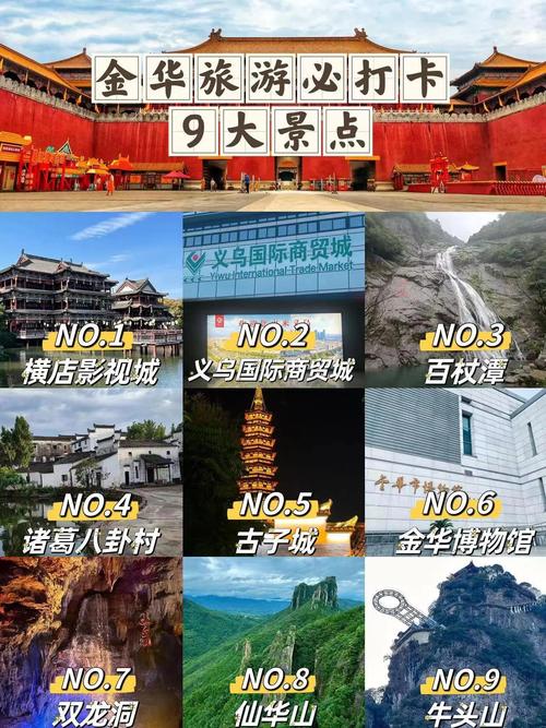 浙江金华旅游景点介绍