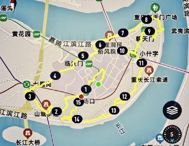 重庆解放碑步行街攻略