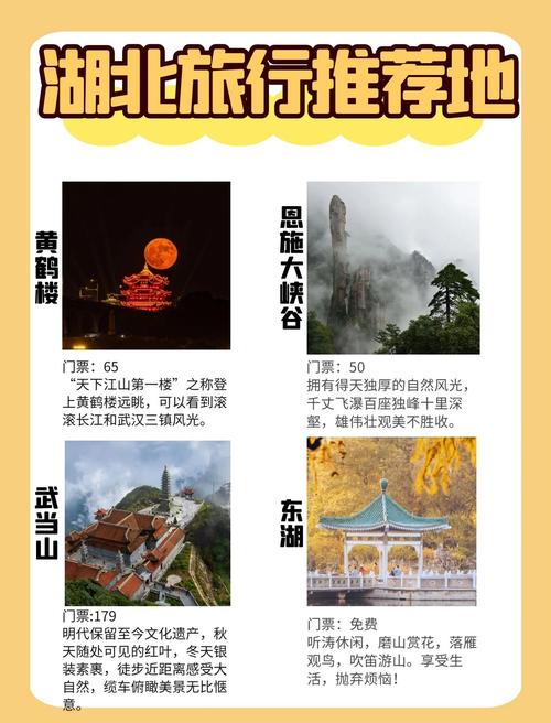 湖北免费旅游景点攻略