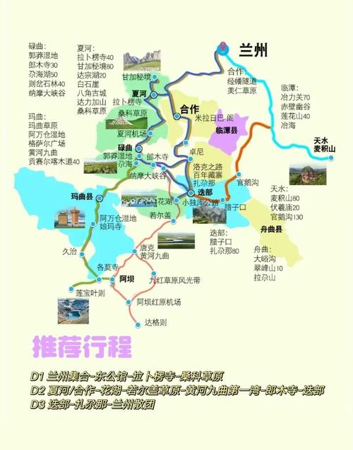 甘南旅游景点大全介绍