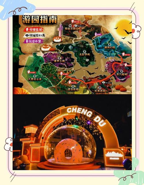 成都欢乐谷游玩攻略图
