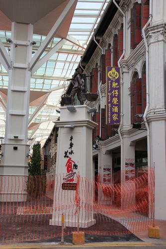 新加坡牛车水美食街