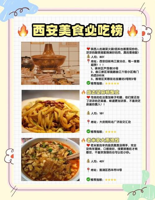 陕西西安美食排行榜