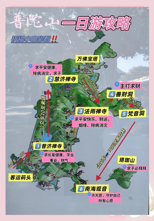 普陀山二日游路线攻略