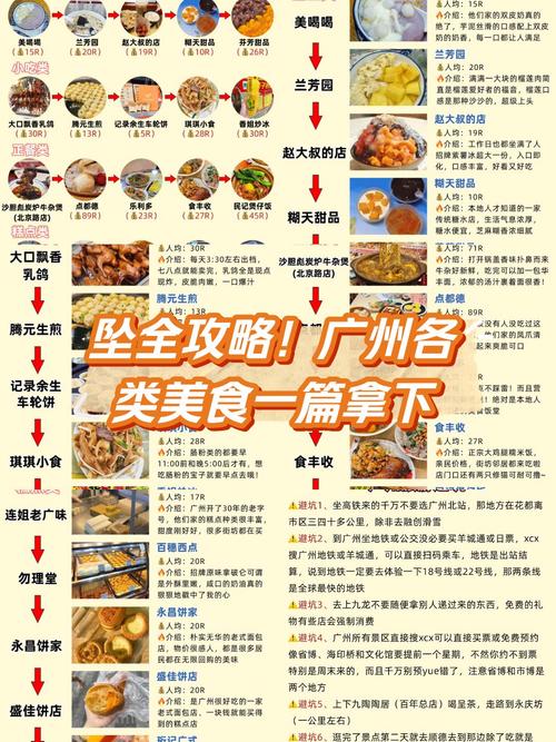 广州必吃的美食攻略