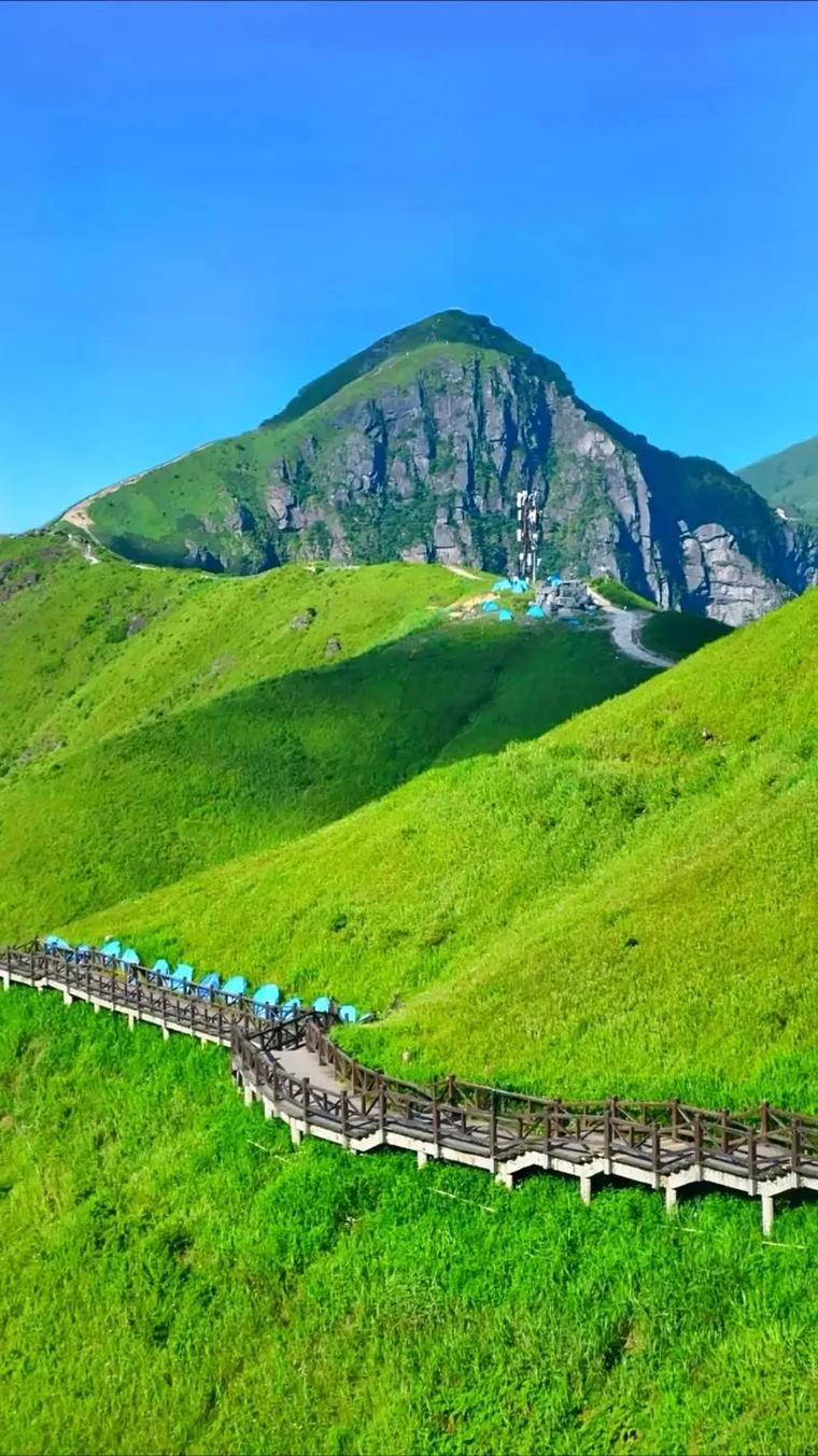 江西省武功山旅游景点