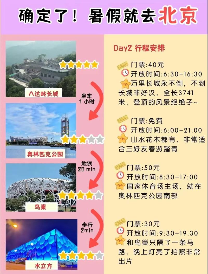 北京攻略自助游带孩子