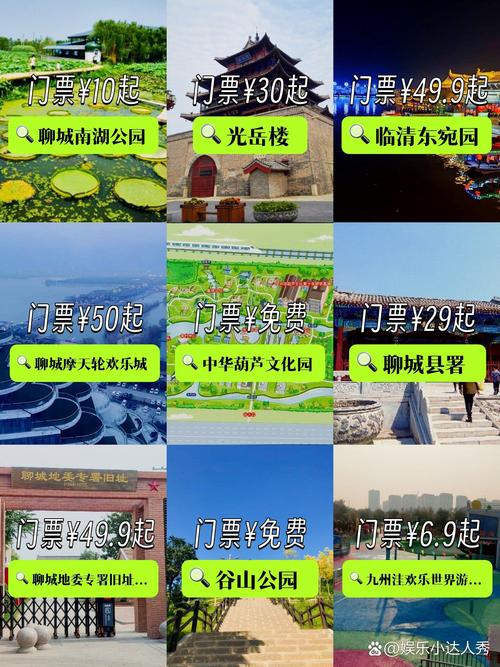 聊城旅游景点门票价格