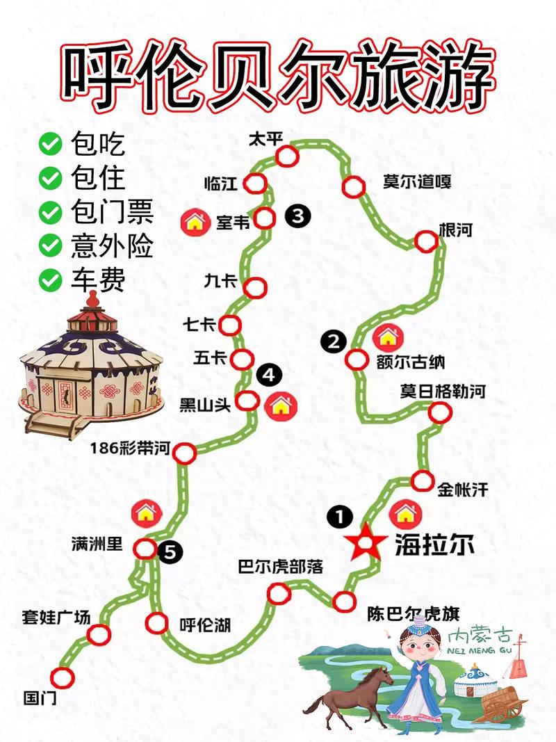 去呼伦贝尔大草原攻略
